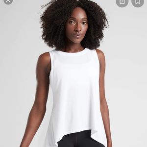 Athleta Essence Relaxed High Low Tank